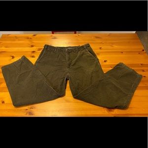 Army Green Corduroy Pants